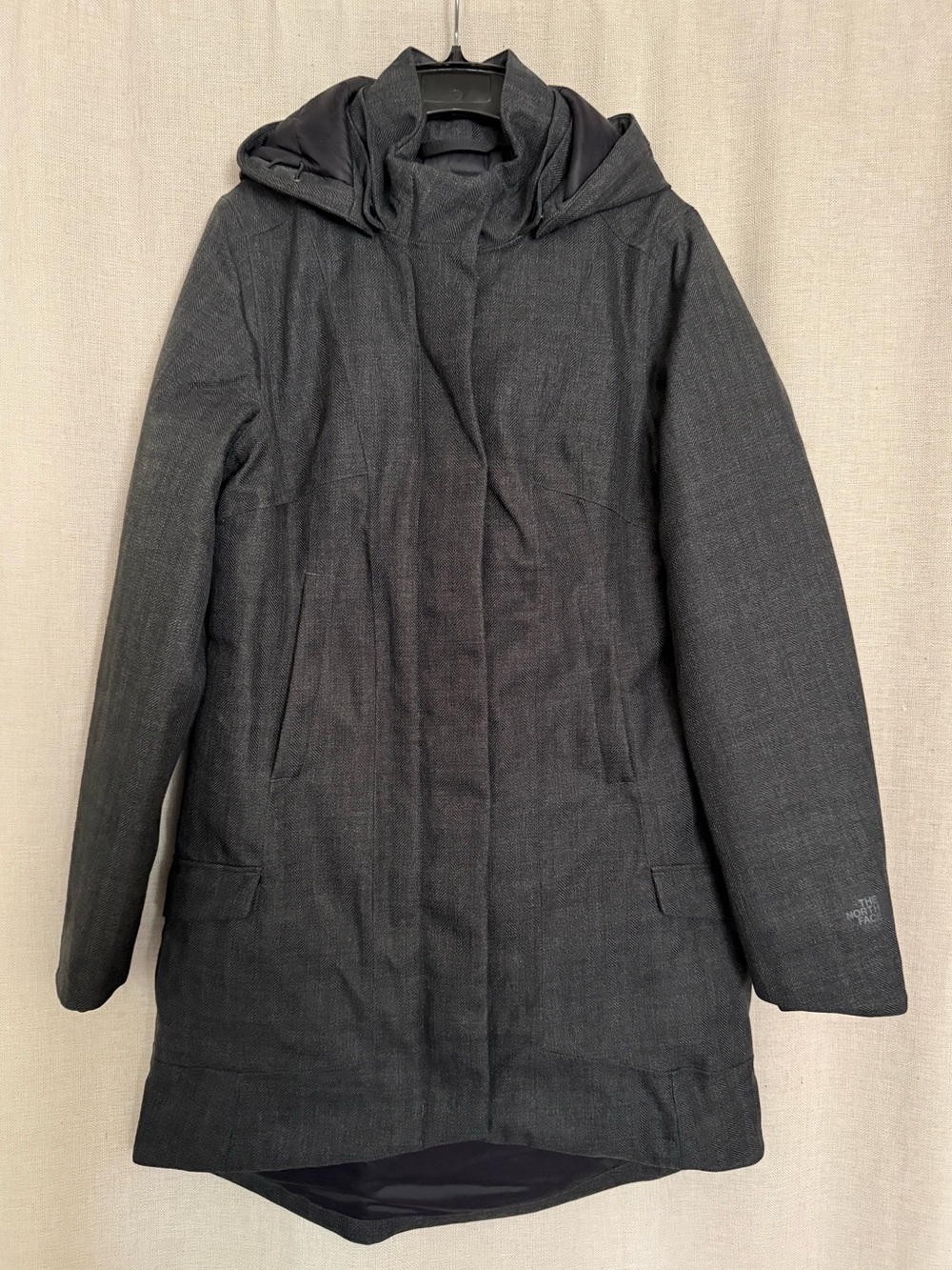 The North Face Temescal Trench in
Gray Heather Herringbone